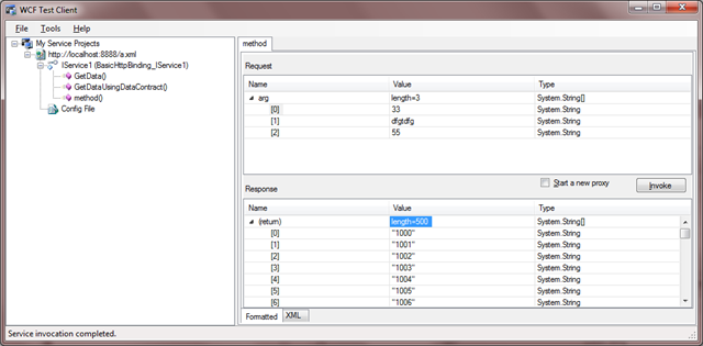 WCF Test Client
